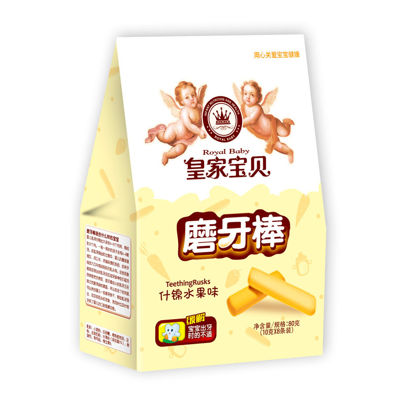 皇家寶貝80克磨牙棒-什錦水果味